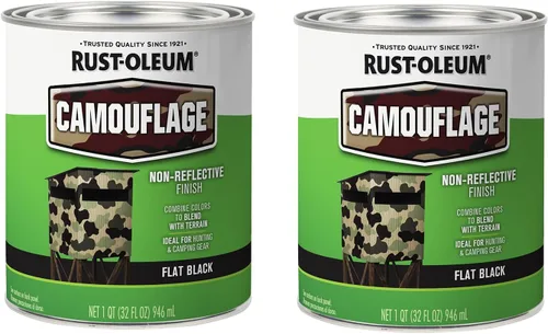 Miniatura 15 de Rust-Oleum 379561 - Pintura especial de camuflaje, cuarto, verde ejército mate, (Paquete de 1)