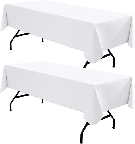 Miniatura 27 de homing - Mantel cuadrado de vinilo, mantel de plástico impermeable y a prueba de derrames con respaldo de franela, cubierta de mesa fácil de limpiar