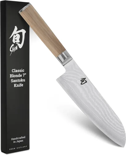 Miniatura 9 de Shun Cuchillo Santoku clásico de 5 1/2" Negro