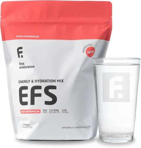 EFS Hydration & Endurance Drink Mix - Carbohidratos de alta calidad para energía y rendimiento, electrolitos para una rápida rehidratación y