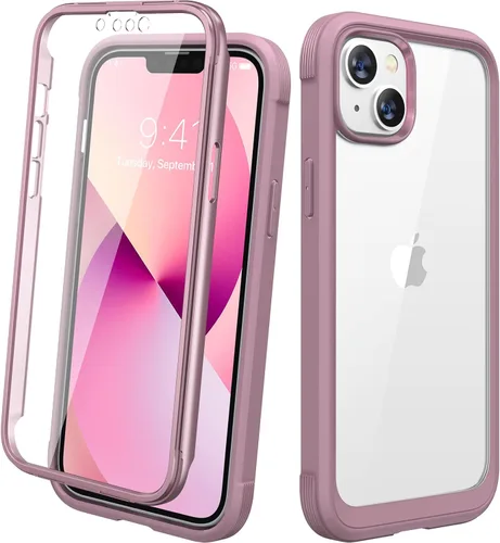 Miniatura 118 de Diaclara - Funda compatible con iPhone 11, carcasa resistente de cuerpo completo con protector de pantalla integrado sensible al tacto y Transparente