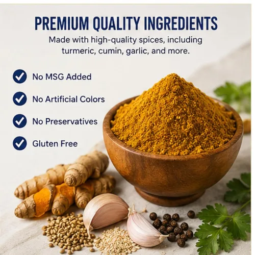 Miniatura 4 de Blue Mountain Country Curry jamaicano en polvo, 6 onzas – Auténtica mezcla de curry de las Indias Occidentales – Condimento caribeño para pollo