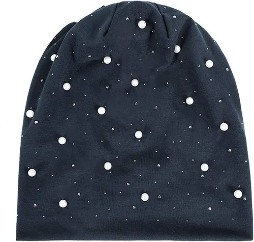 Miniatura 4 de Gorro suave para mujer, diseño de calavera, para invierno, cálido, moderno y holgado
