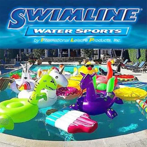 Miniatura 7 de Swimline ORIGINAL Flotador inflable de OVNI en forma de nave espacial para piscina con láser de flujo constante y pistola de agua para niños