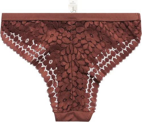 Miniatura 6 de Jessica Simpson Ropa interior para mujer - Paquete de 3 bragas Tanga de encaje de microfibra (S-XL)