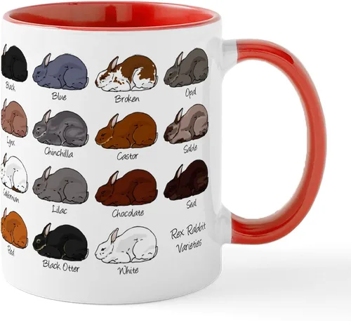 Miniatura 164 de CafePress Ascii - Taza de café de cerámica, taza de té, 11 onzas
