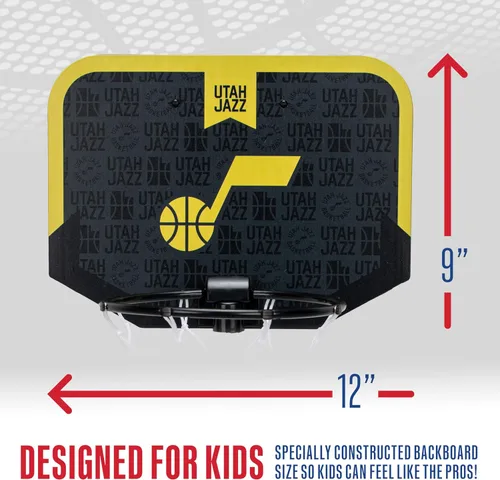 Miniatura 4 de Franklin Sports NBA Team - Aro de baloncesto sobre la puerta – Mini aro de baloncesto para niños con baloncesto – Aro de baloncesto para fanáticos