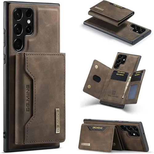 Miniatura 10 de ZCDAYE Funda Para Samsung Galaxy S23 Ultra Con Soporte, Funda De Cuero Desmontable Con Ranuras Para Tarjetero Ranuras Kickstand Cubierta Protectora