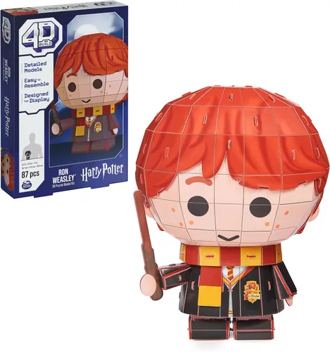 Miniatura 12 de 4D Build, Kit de modelo 3D de Hogwarts Express de Harry Potter, coleccionables de Harry Potter y decoración de escritorio, rompecabezas