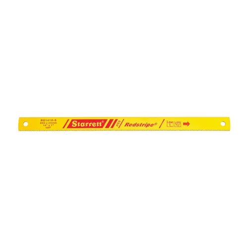 Miniatura 13 de Starrett Redstripe - Hoja de sierra para metales de acero sólido de alta velocidad, ideal para contratistas y comerciantes, grosor de 0.050