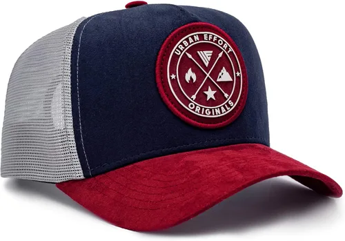 Miniatura 14 de Urban Effort Gorra trasera de malla, para hombres y mujeres, gorra de béisbol de 5 paneles, gran cierre a presión para caza y senderismo