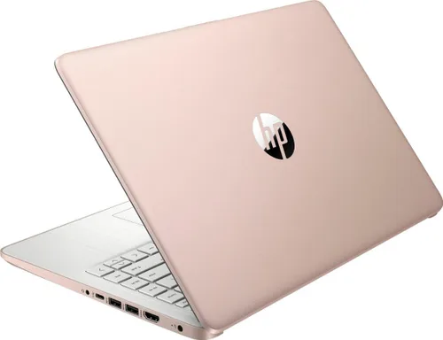 Miniatura 4 de HP Nuevo portátil delgado HD de 14 pulgadas, procesador Intel Celeron de cuatro núcleos, 4 GB de RAM, 128 GB (64 GB eMMC+ tarjeta de 64 GB), Wi-Fi