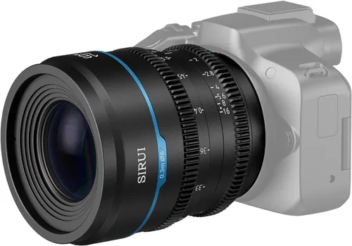Miniatura 2 de Sirui Night Walker 35mm S35 Lente de enfoque manual para cine, T1.2 de gran apertura, montura RF para RED Komodo, R7, R10, C70, R50 (MS35R-B, Negro)