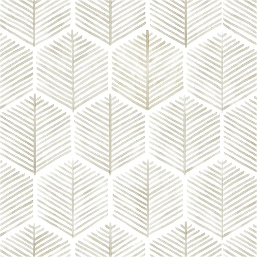 Papel tapiz moderno despegable y adhesivo de 17.3''×393'' Papel tapiz autoadhesivo Papel de contacto boho beige y blanco geométrico Papel tapiz