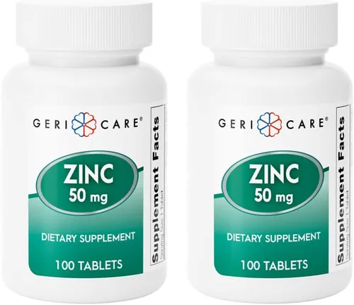 Miniatura 7 de Suplemento mineral esencial de sulfato de zinc de 50 mg, apoya la función inmunológica, actividad antioxidante y metabolismo de nutrientes, 100