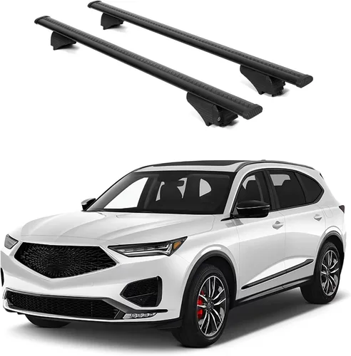 Miniatura 24 de ERKUL - Barras transversales de techo para Alfa Romeo Stelvio 2017-2026 Barras transversales de aluminio con cerradura antirrobo para techo