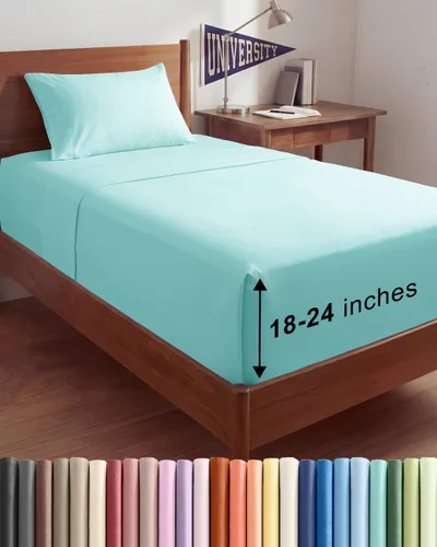 Miniatura 161 de Sábanas King divididas con bolsillos extra profundos, sábanas transpirables y refrescantes de 5 piezas, sábanas de lujo para hotel, suaves, sin 22