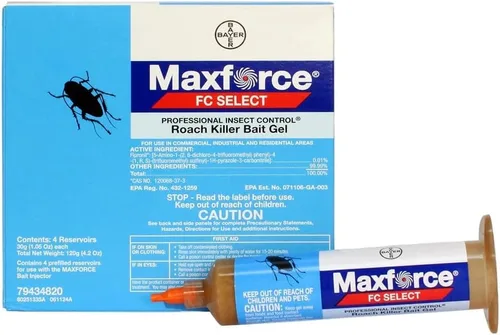 Miniatura 3 de Bayer - Maxforce FC Select - Gel para cucarachas, paquete de 4 tubos x 1.06 oz