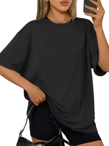 Miniatura 96 de Trendy Queen - Camisetas de entrenamiento de moda para mujer, camisetas atléticas de manga corta para verano y primavera, disponibles en tallas