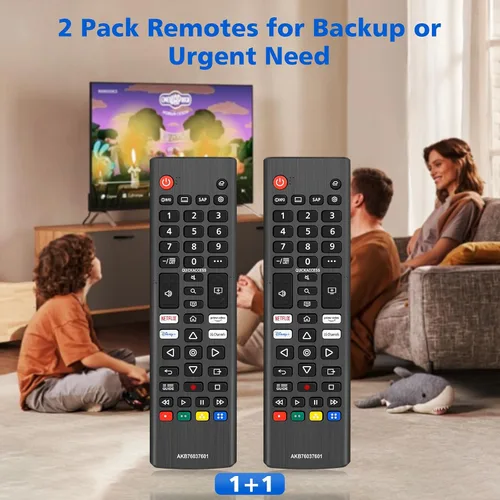 Miniatura 7 de 2 piezas universal para LG TV mando a distancia de reemplazo para LG mando a distancia universal para Smart TV