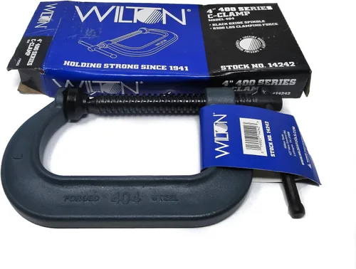 Miniatura 5 de Wilton C-Clamp, apertura de 4-1/4", garganta de 3-1/4", fuerza de sujeción de 6200 libras (Modelo 404)