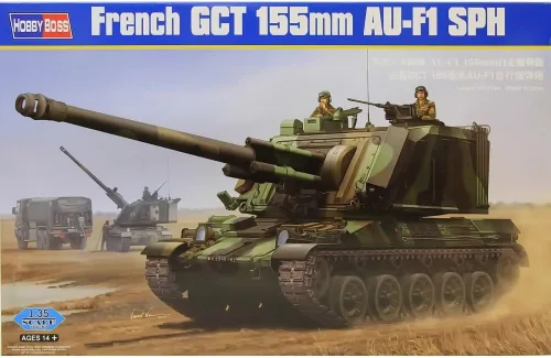Miniatura 3 de Hobby Boss Kit modelo GCT 6.102 in AU-F1 SPH francés