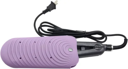 Miniatura 9 de Funda de silicona aislante de calor para herramientas de peinado del cabello, rizadores y planchas planas, cubierta de viaje antideslizante, pequeña