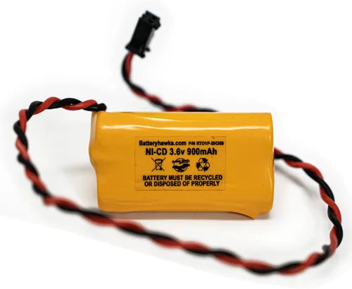 Miniatura 7 de Battery Hawk ELB-B001 3.6v 900mAh AA900MAH 0253799 Unitech Ni-CD Señal de salida Luz de emergencia Solar AA700MAH
