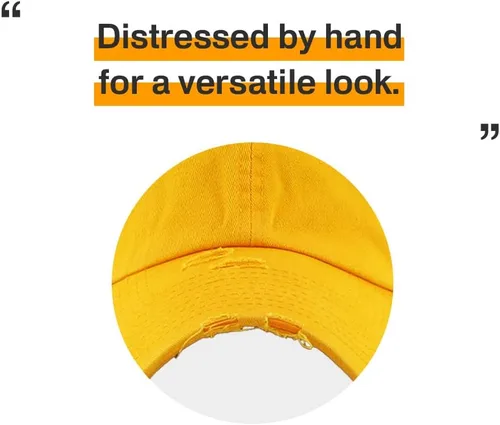 Miniatura 5 de KBETHOS - Gorra de béisbol ajustable, de algodón desgastado, vintage, unisex, estilo polo, camionero, para papá