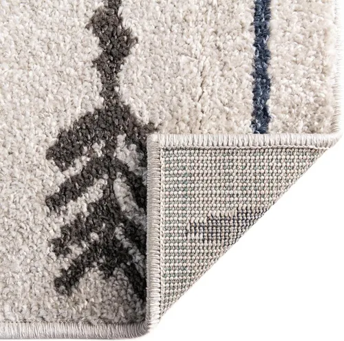 Miniatura 8 de Unique Loom - Tapete con diseño abstracto, informal, moderno y contemporáneo de la colección otoñal, alargado de 2 pies 6 pulgadas x 10 pies, diseño
