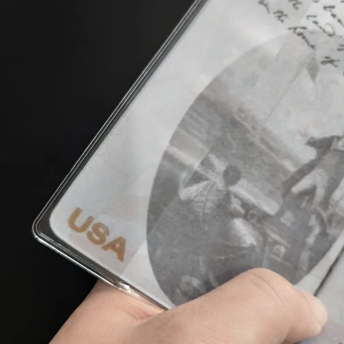 Miniatura 3 de WHALEZON Paquete de 5 fundas transparentes para pasaporte, protector de pasaporte de plástico transparente, Cartera de viaje