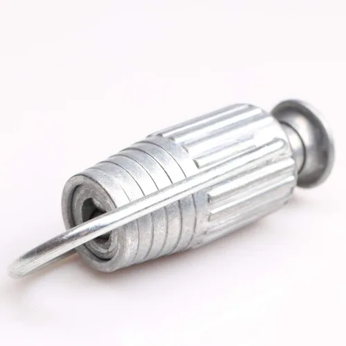 Miniatura 3 de Cabilock Tensor de cuerda de metal con resorte y rodamiento de bolas para polea de tensión ajustable y líneas fijas, herramienta de lavandería