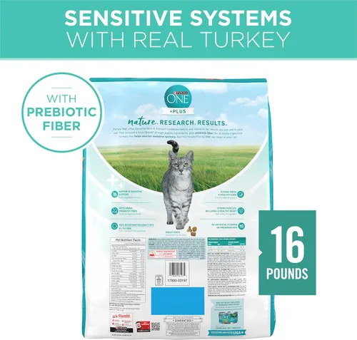 Miniatura 11 de Alimento para gato adulto premium Purina One sistemas sensibles, Sistemas sensibles