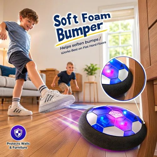 Miniatura 5 de Balón de Fútbol Flotante Recargable para Niños - Regalos de Cumpleaños para Niños de 6, 7, 8, 9, 10, 11, 12 Años, Balón de Fútbol Flotante