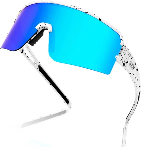 Miniatura 10 de Gafas de sol deportivas polarizadas UV400 para hombres y mujeres, gafas de ciclismo resistentes al viento para conducción, carrera, golf, lentes