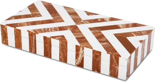 Miniatura 17 de Handicrafts Home Caja de recuerdos decorativa de 8 x 5 – Pequeña caja organizadora con tapa, almacenamiento decorativo bohemio, caja de memoria