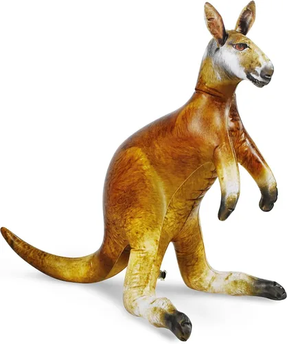 Miniatura 11 de Jet Creations Águila Calva Inflable con 38 Pulgadas de Envergadura, Marrón Oscuro, Figura Realista de Animal Salvaje, Ave Patriótica, Fiestas