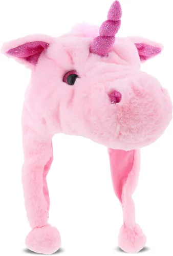 Miniatura 45 de DolliBu Gorro de felpa – Gorro de peluche de forro polar súper suave con orejeras, acogedor sombrero de invierno cálido para niños – Talla única