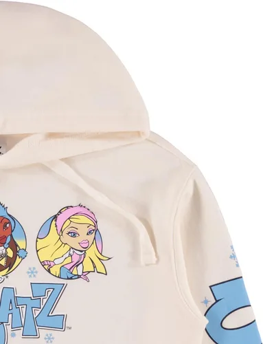 Miniatura 4 de Bratz Sudadera con capucha para mujer, diseño vintage de los años 90 de Yasmin, Cloe, Jade y Sasha