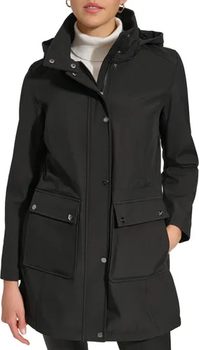 Miniatura 2 de DKNY womens Softshell Hooded Coat