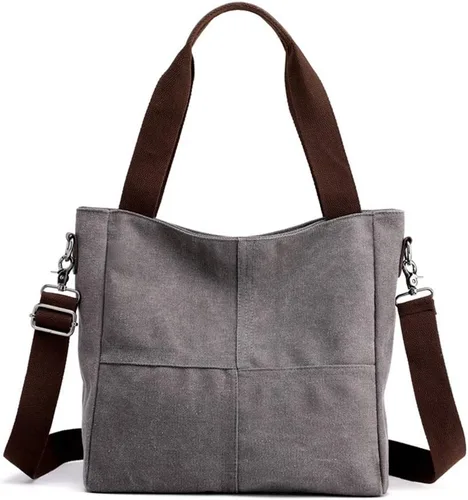 Sunshinejing Bolso de lona pequeño para mujer, bolso cruzado de hombro, bolsos de trabajo, bolso de viaje