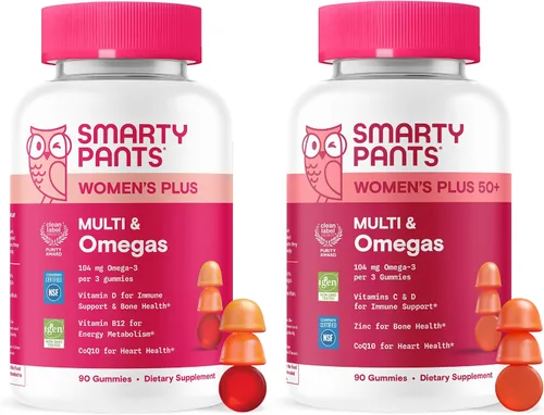 Miniatura 14 de SmartyPants Multivitaminas gommicas de fórmula de mujeres, 180 cuentas (30 días de suministro) (WC180)