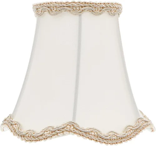 Miniatura 10 de Baluue Lámpara de tela para lámpara de araña, accesorios pequeños de tela rústica de 4.7 pulgadas, cubierta para lámparas de pie de pared de mesa