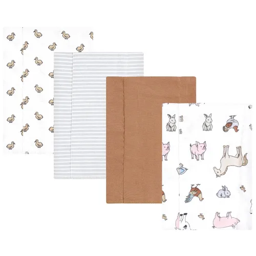 Miniatura 308 de Hudson Baby - Paños unisex de franela de algodón para bebé, bosque, talla única