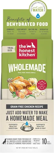 Miniatura 21 de The Honest Kitchen Human Grade Wholemade™ Comida deshidratada para perros sin granos de pollo grado humano - Comida completa y equilibrada