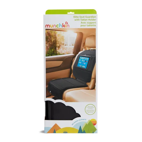 Miniatura 6 de Munchkin Funda para Asiento de Coche con Soporte para Tablet para Asientos de Coche Infantiles y Asientos Elevadores para Niños Pequeños, Protector