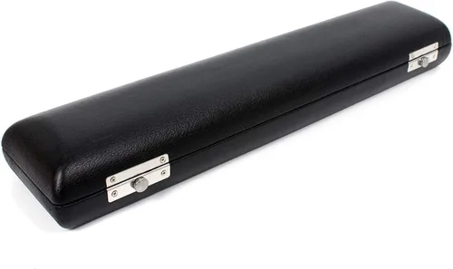 Jiayouy B Foot Joint Flauta Caso 17 Agujero Flauta Bolsa Caja de Cuero PU para Jugadores de Flauta Músico Regalo