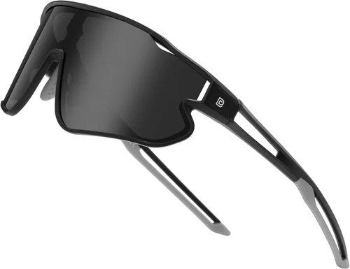 Miniatura 12 de DUCO Gafas de sol polarizadas deportivas para hombres y mujeres, gafas de sol para correr, pesca, ciclismo, béisbol, protección UV400, DC0023 Marco