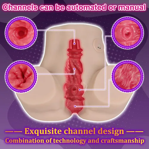 Miniatura 3 de Masturbadores masculinos automáticos muñeca sexual 7 juguetes sexuales telescópicos automáticos para adultos 27.1LB