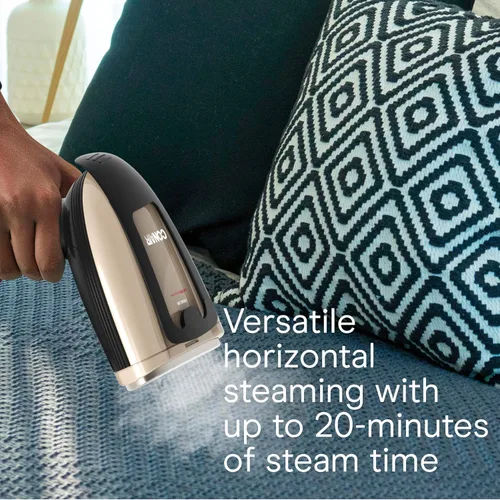 Miniatura 6 de Conair Vaporizador de mano para ropa, Turbo ExtremeSteam 1875W, diseño portátil de mano, vapor penetrante fuerte, exclusivo de Amazon en negro